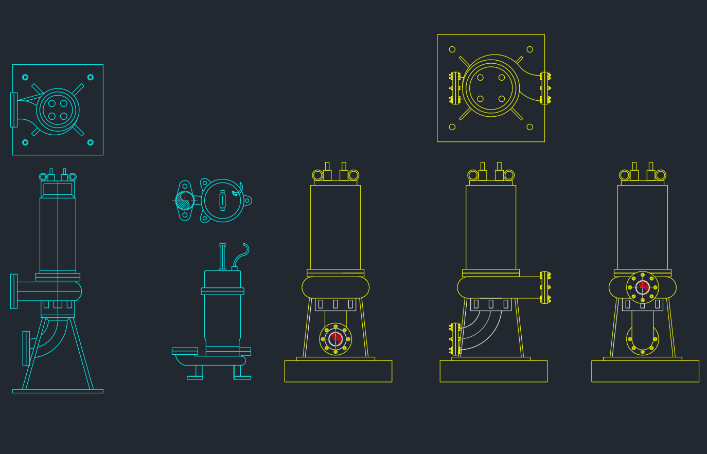 Submersible Pump CAD Block | Free DWG Download for AutoCAD