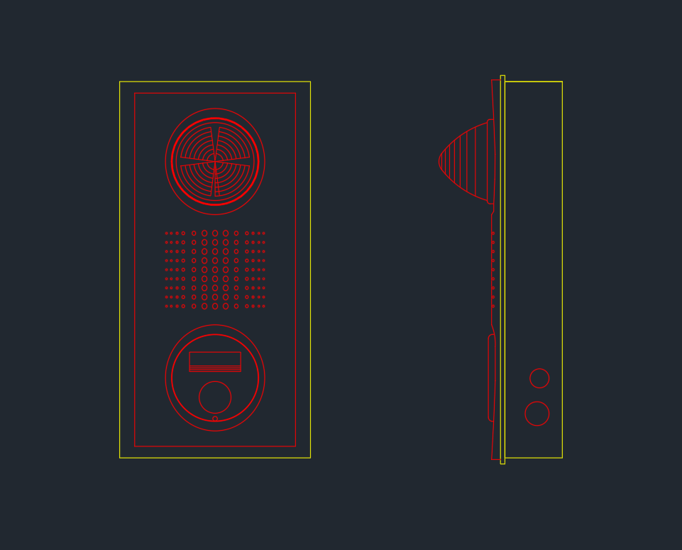 Combination Panel CAD Block | AutoCAD Drawing Download