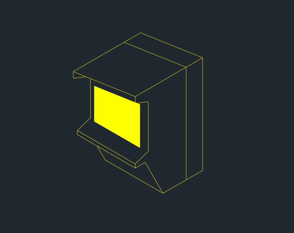 Project Beam Smoke Detector CAD Block | AutoCAD Drawing