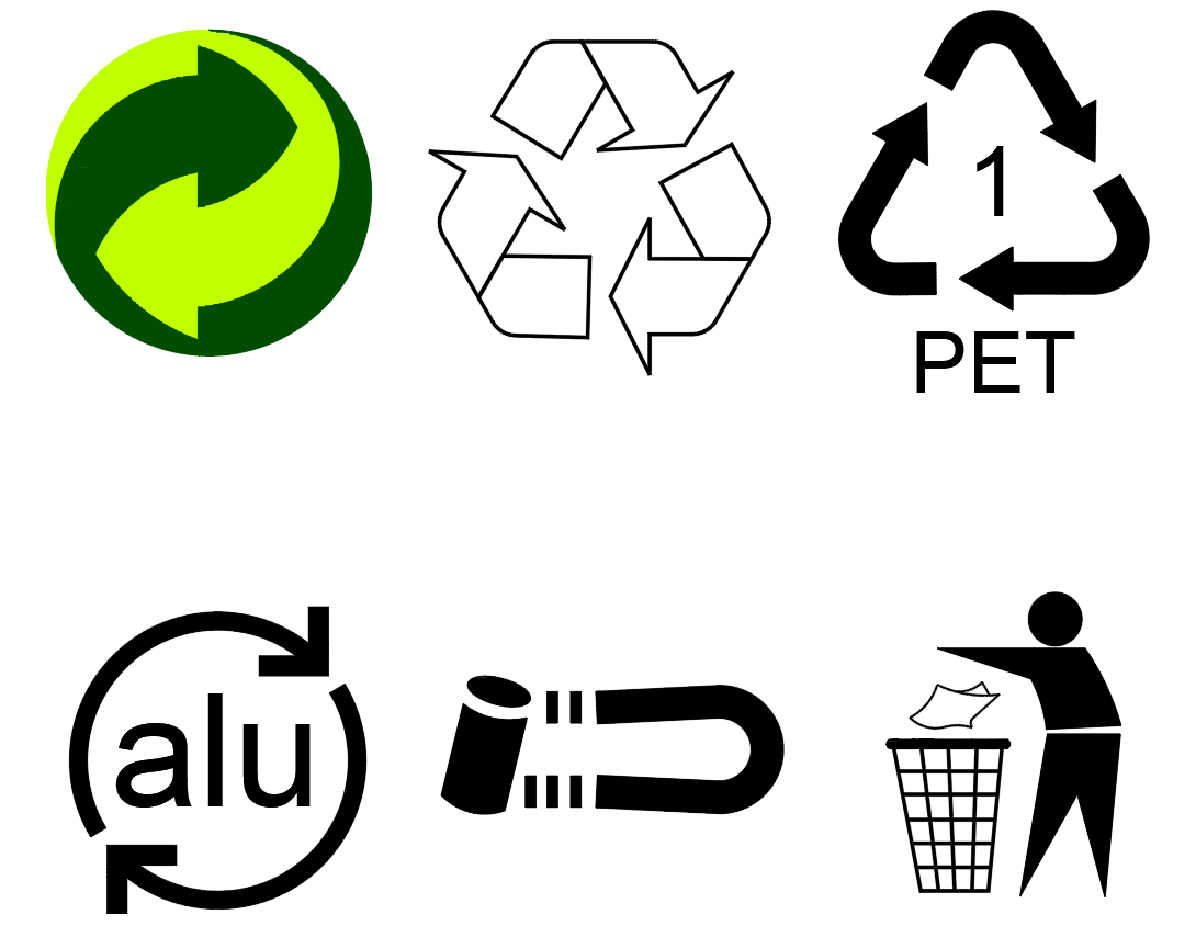 Recycle Logo CAD Block | AutoCAD Drawing for Equipment