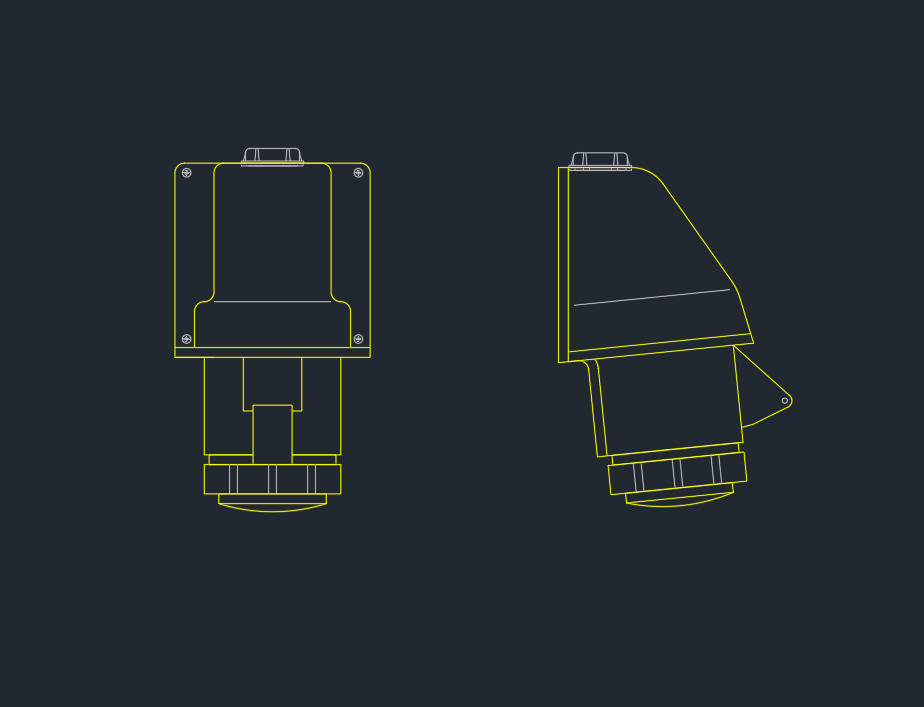Socket Outlet 600V CAD Block | AutoCAD Drawing Download