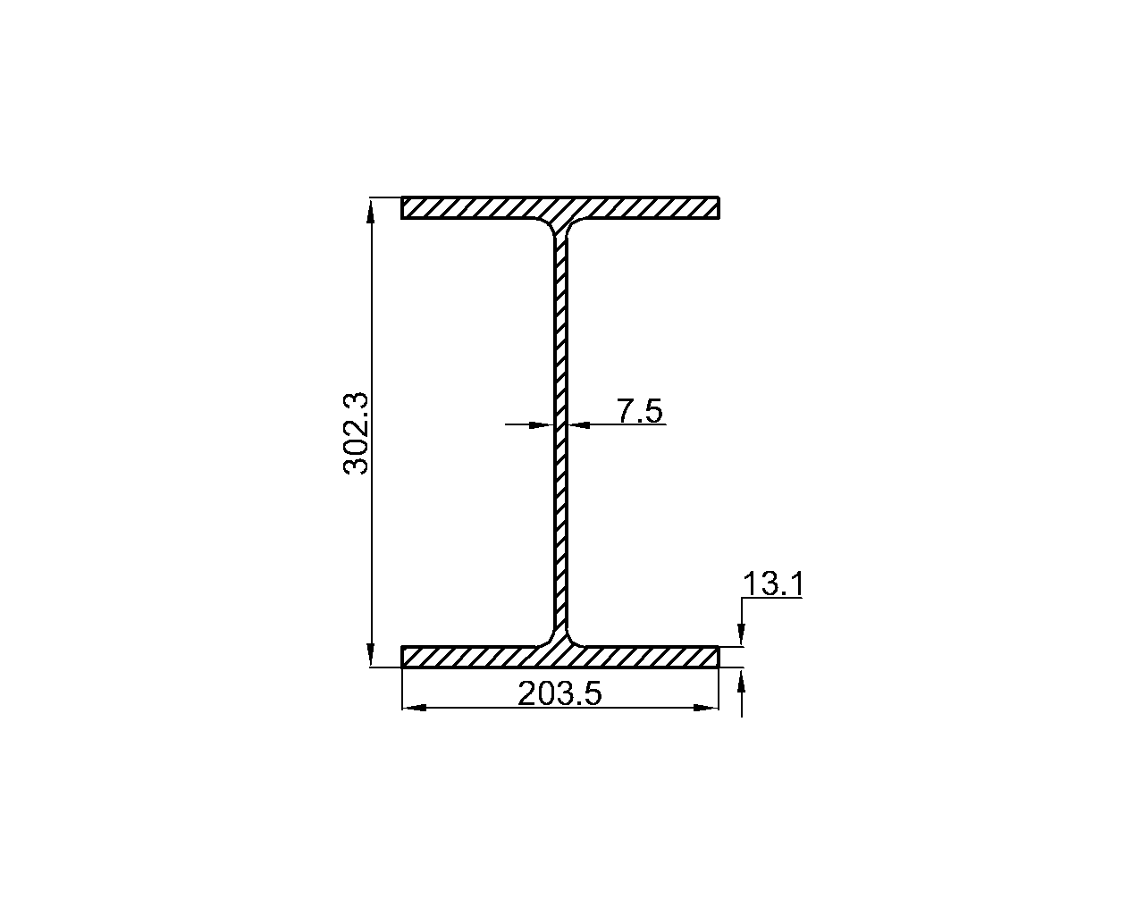 W12x40 Steel Beam Dimensions, Weight & Properties