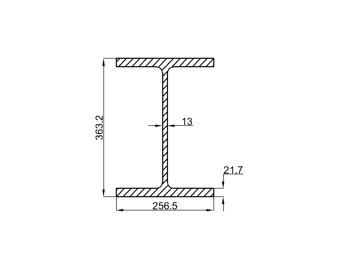 W14x82 Steel Beam Dimensions, Weight & Properties