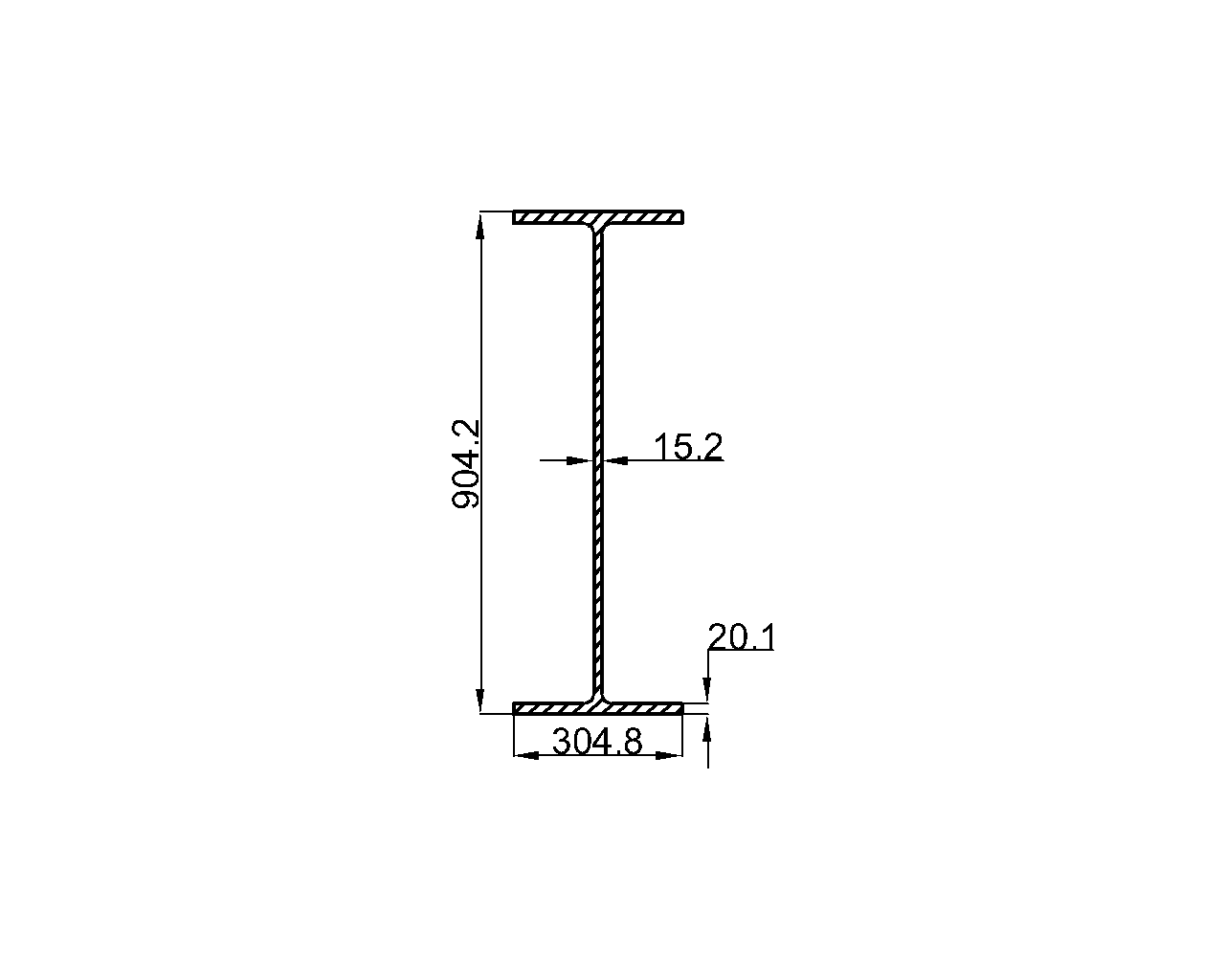 W36x135 Steel Beam Dimensions, Weight & Properties