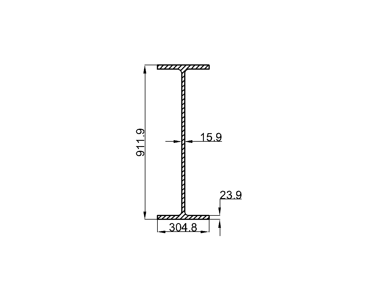 W36x150 Steel Beam Dimensions, Weight & Properties