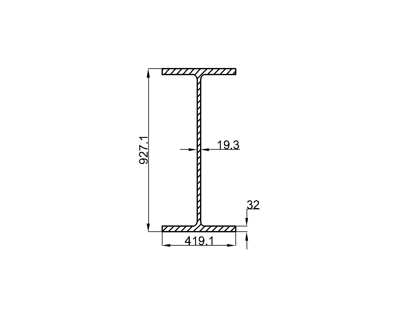 W36x231 Steel Beam Dimensions, Weight & Properties