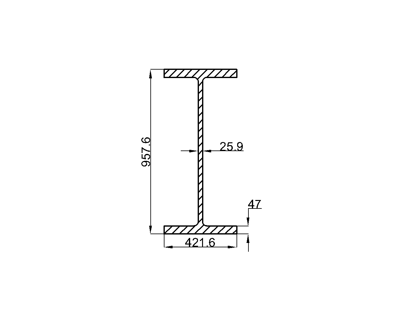 W36x330 Steel Beam Dimensions, Weight & Properties