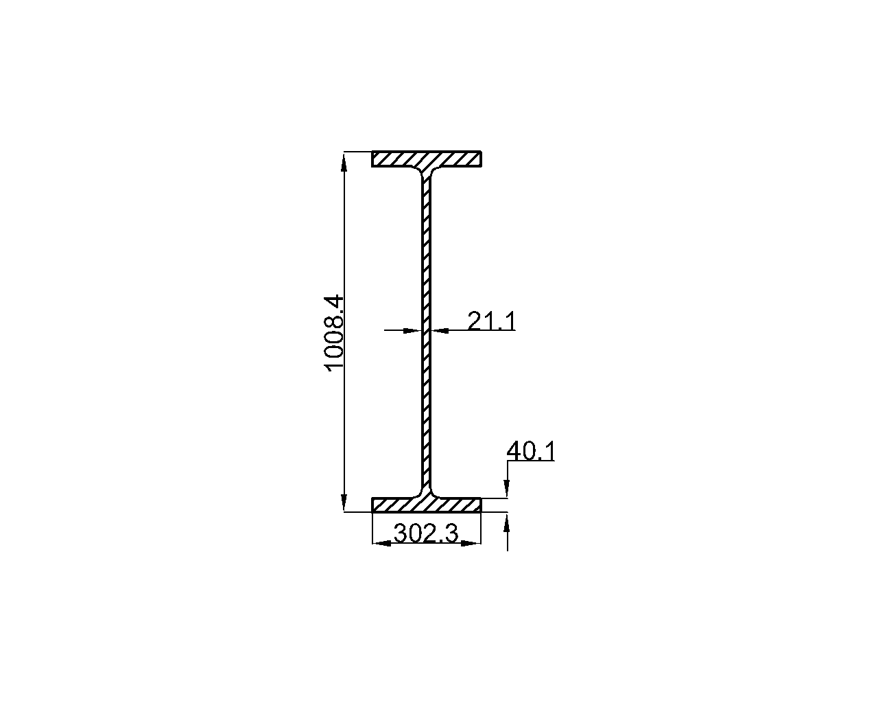 W40x235 Steel Beam Dimensions, Weight & Properties