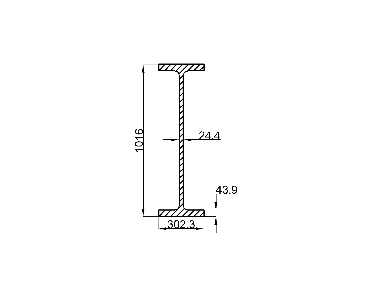 W40x264 Steel Beam Dimensions, Weight & Properties