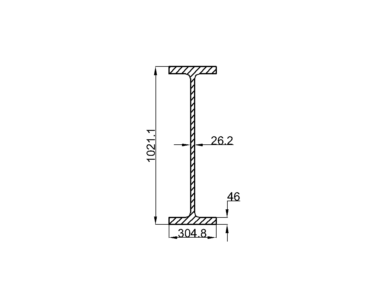 W40x278 Steel Beam Dimensions, Weight & Properties