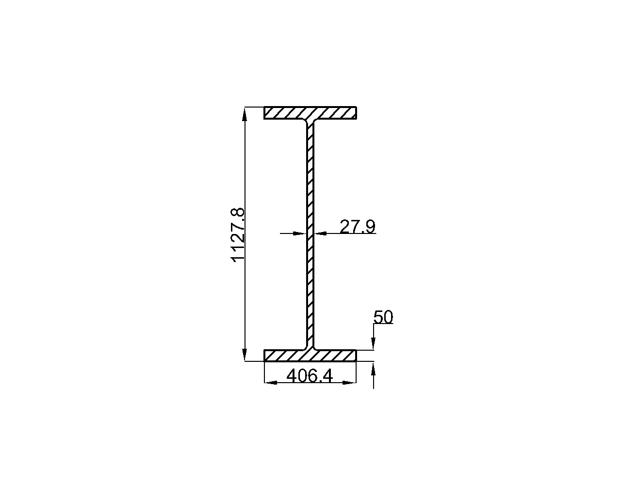 W44x368 Steel Beam Dimensions, Weight & Properties