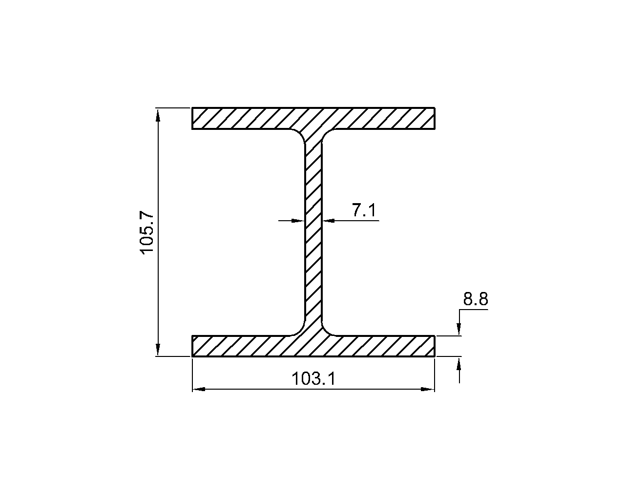 W4x13 Steel Beam Dimensions, Weight & Properties