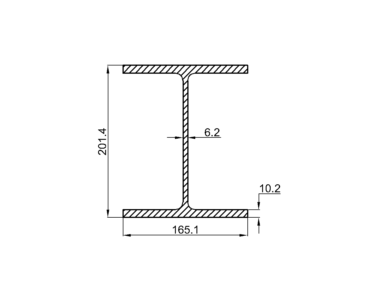 W8x24 Steel Beam Dimensions, Weight & Properties