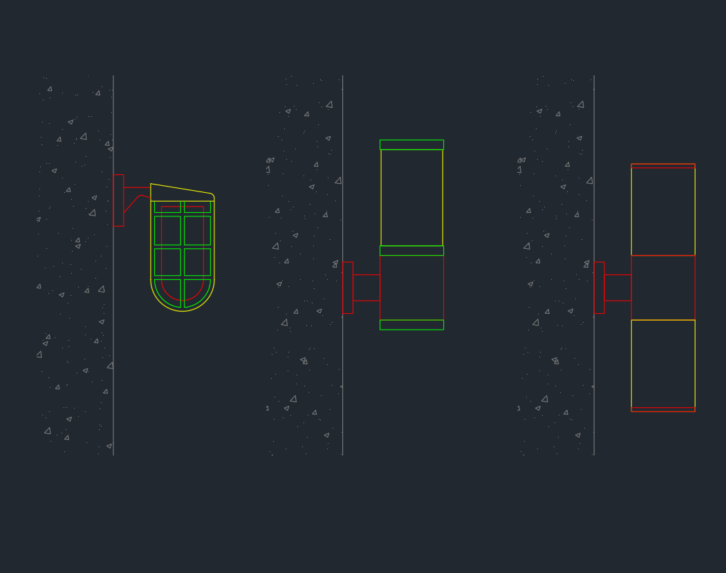 Wall Mount Light CAD Block |  AutoCAD Drawing Download