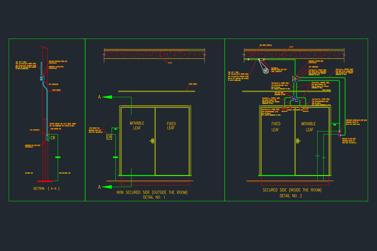 Door Key Access for Security and Architectural Design